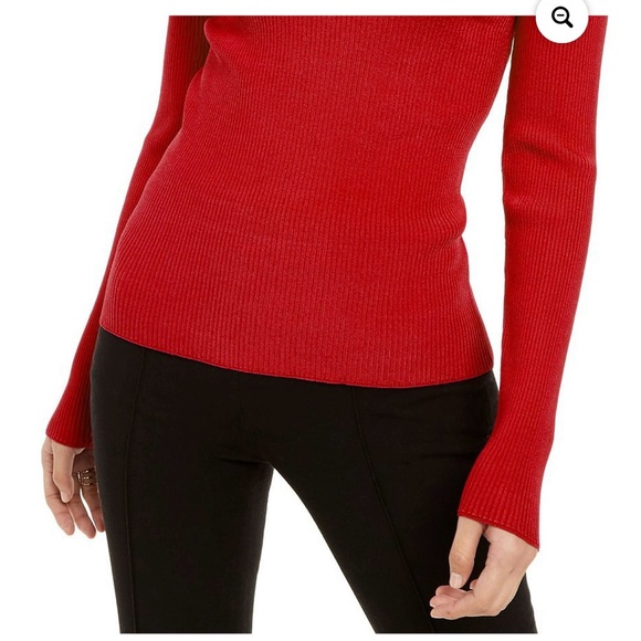 💎 INC Embellished Ribbed-Knit Turtleneck 💎 - Picture 3 of 9